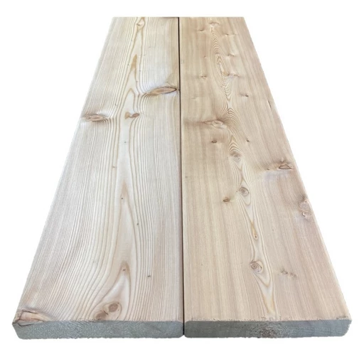 Доска террасная лиственница гладкая 45*142*4000, сорт ВС (0,568м2)